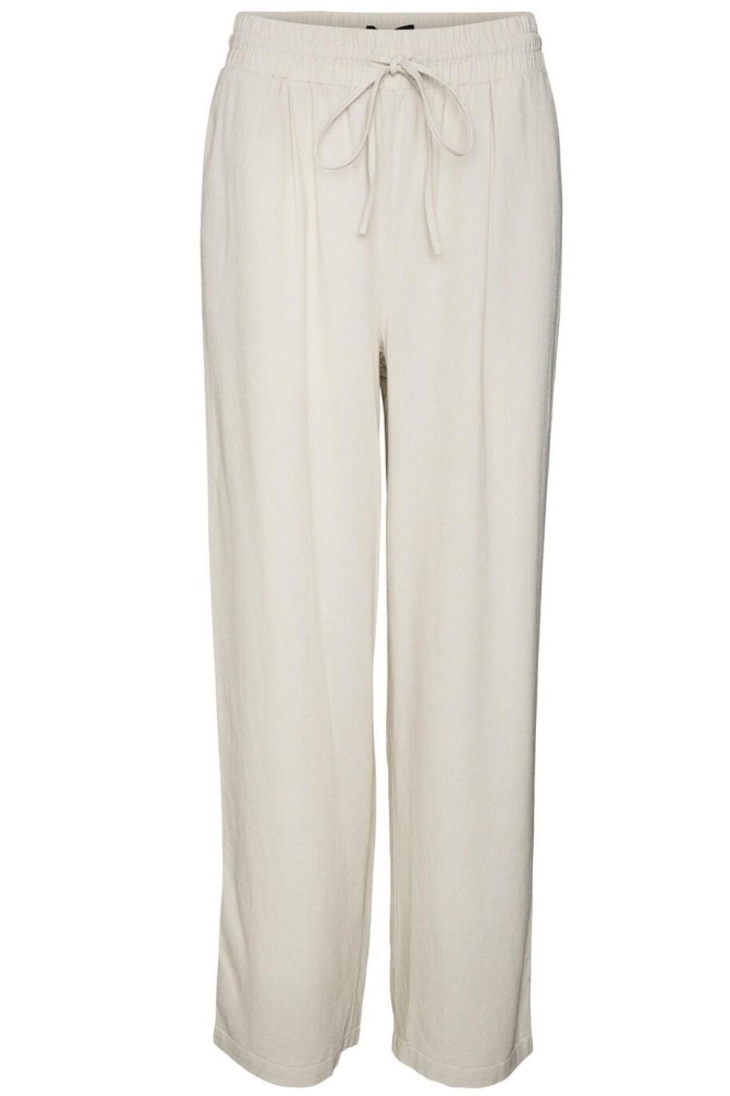 VMJESMILO WIDE PANTS WVN GA NOOS 10287363 Silver Lining